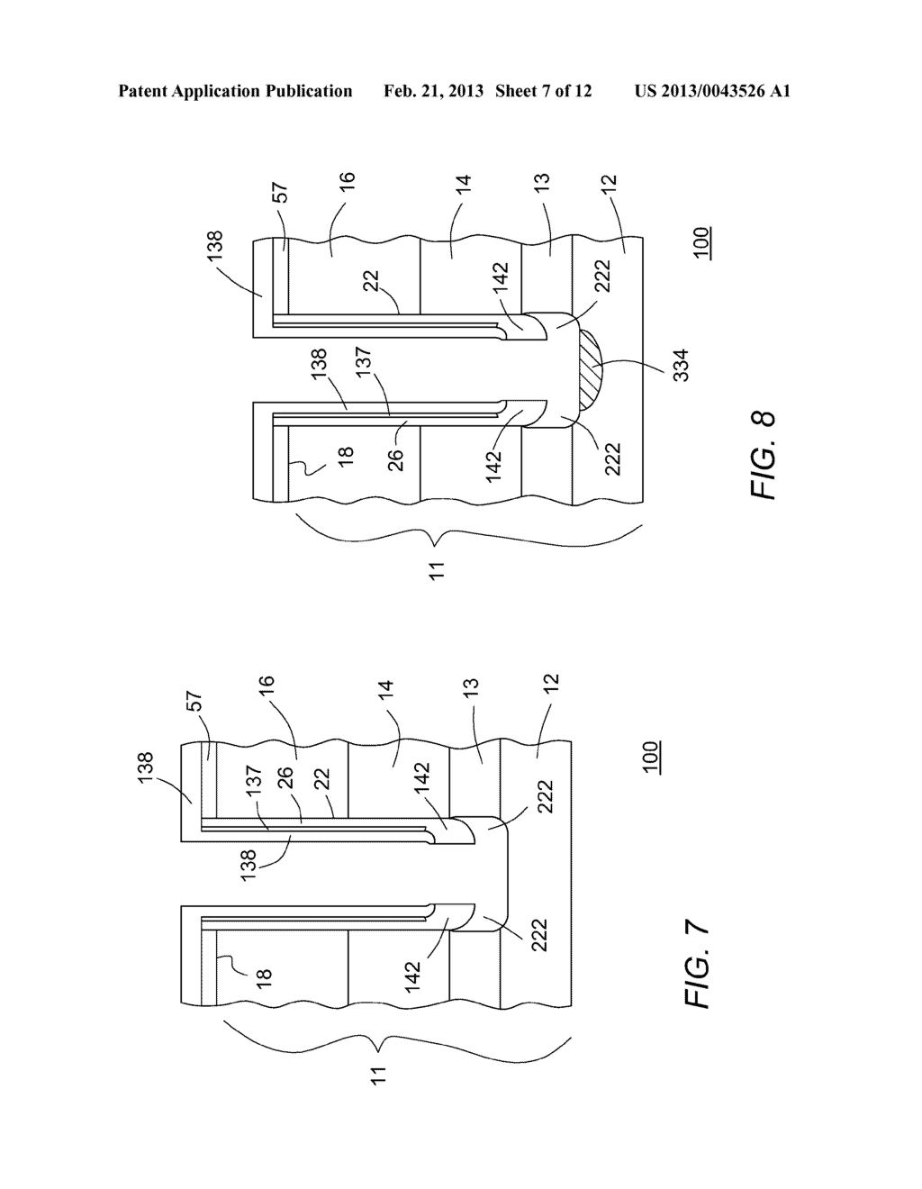 METHOD OF MAKING AN INSULATED GATE SEMICONDUCTOR DEVICE WITH     SOURCE-SUBSTRATE CONNECTION AND STRUCTURE - diagram, schematic, and image 08