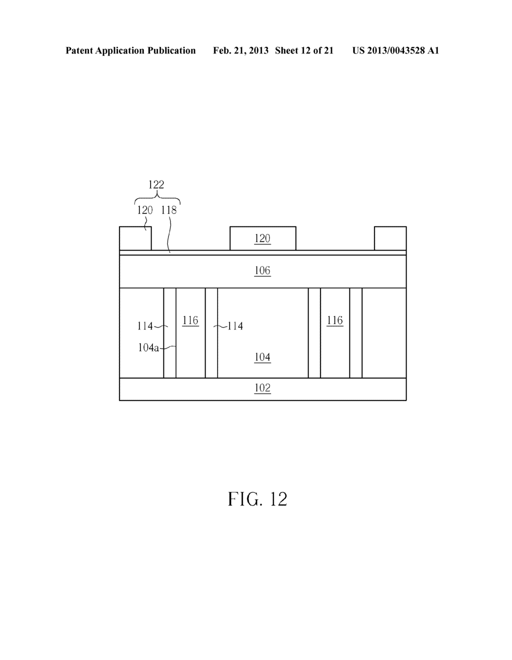 Power transistor device and fabricating method thereof - diagram, schematic, and image 13