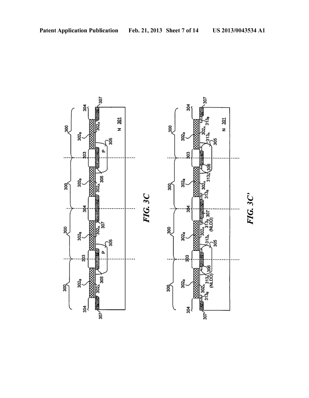 HIGH DENSITY LATERAL DMOS AND ASSOCIATED METHOD FOR MAKING - diagram, schematic, and image 08