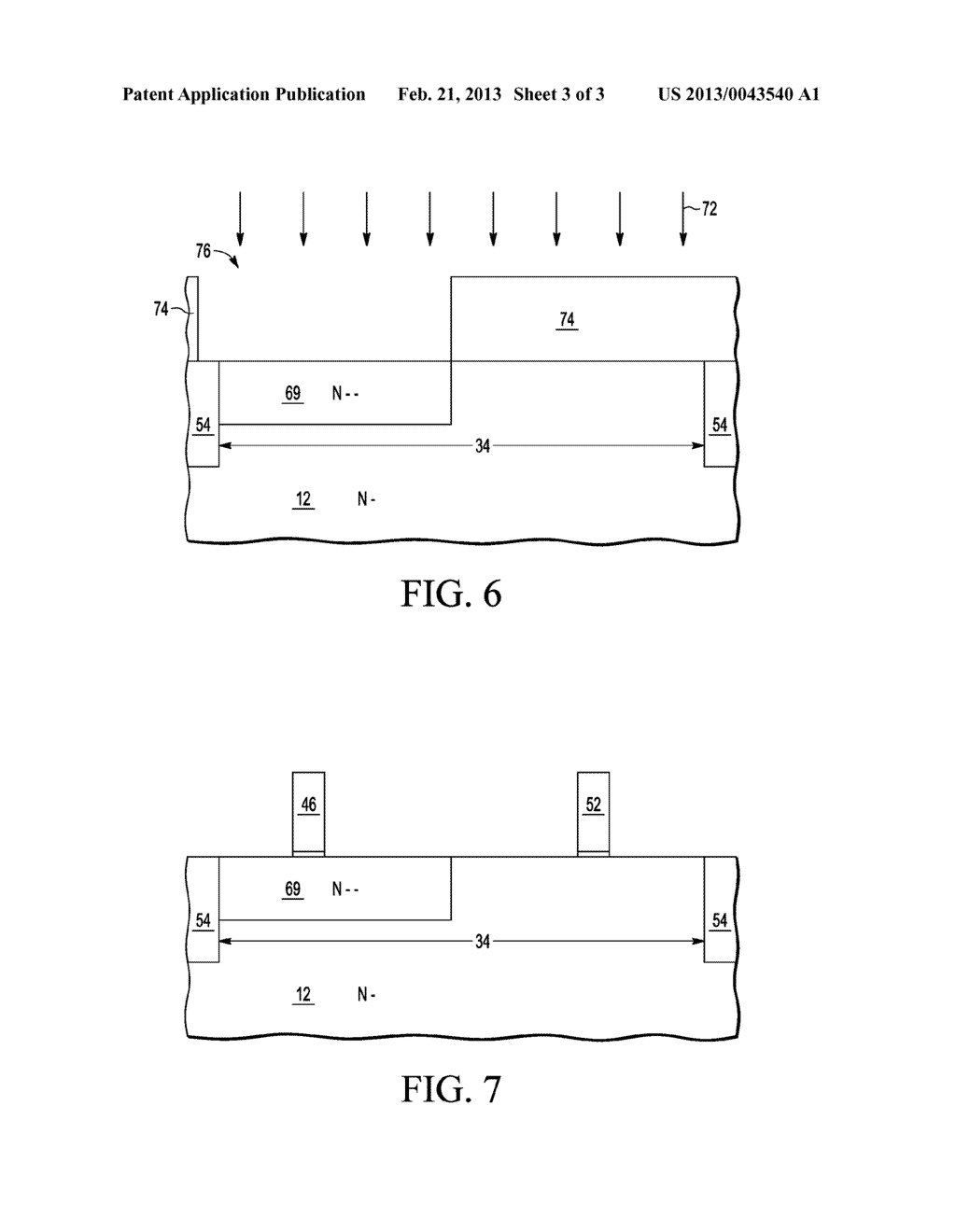 IMPLANT FOR PERFORMANCE ENHANCEMENT OF SELECTED TRANSISTORS IN AN     INTEGRATED CIRCUIT - diagram, schematic, and image 04