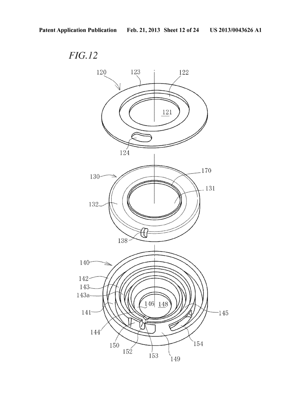 LIQUID SEALED VIBRATION ISOLATING DEVICE - diagram, schematic, and image 13