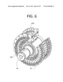 WIND TURBINE WITH DISCRETELY VARIABLE DIAMETER GEAR BOX diagram and image