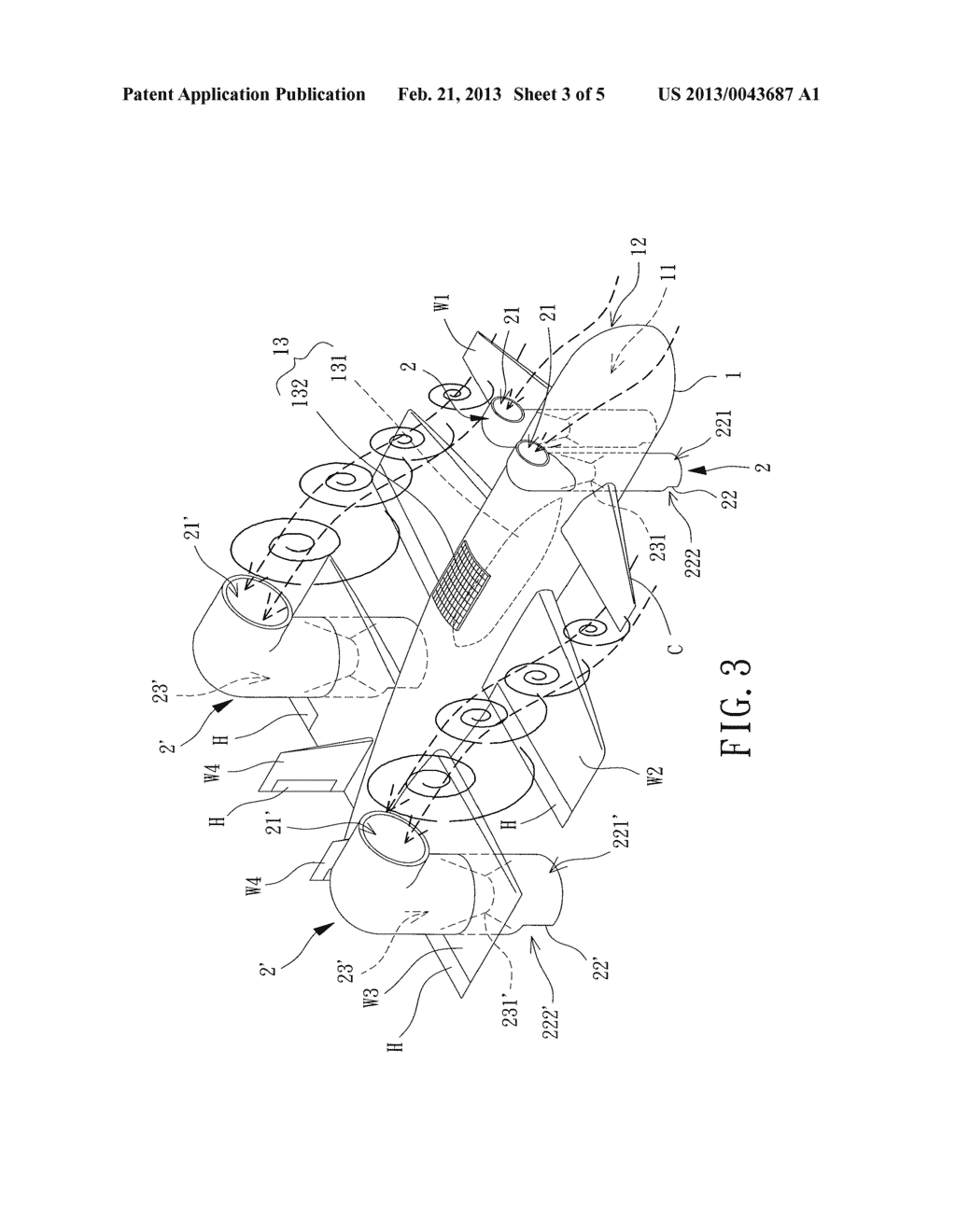 Air-Floating Carrier Type Wind Power Collection Device - diagram, schematic, and image 04