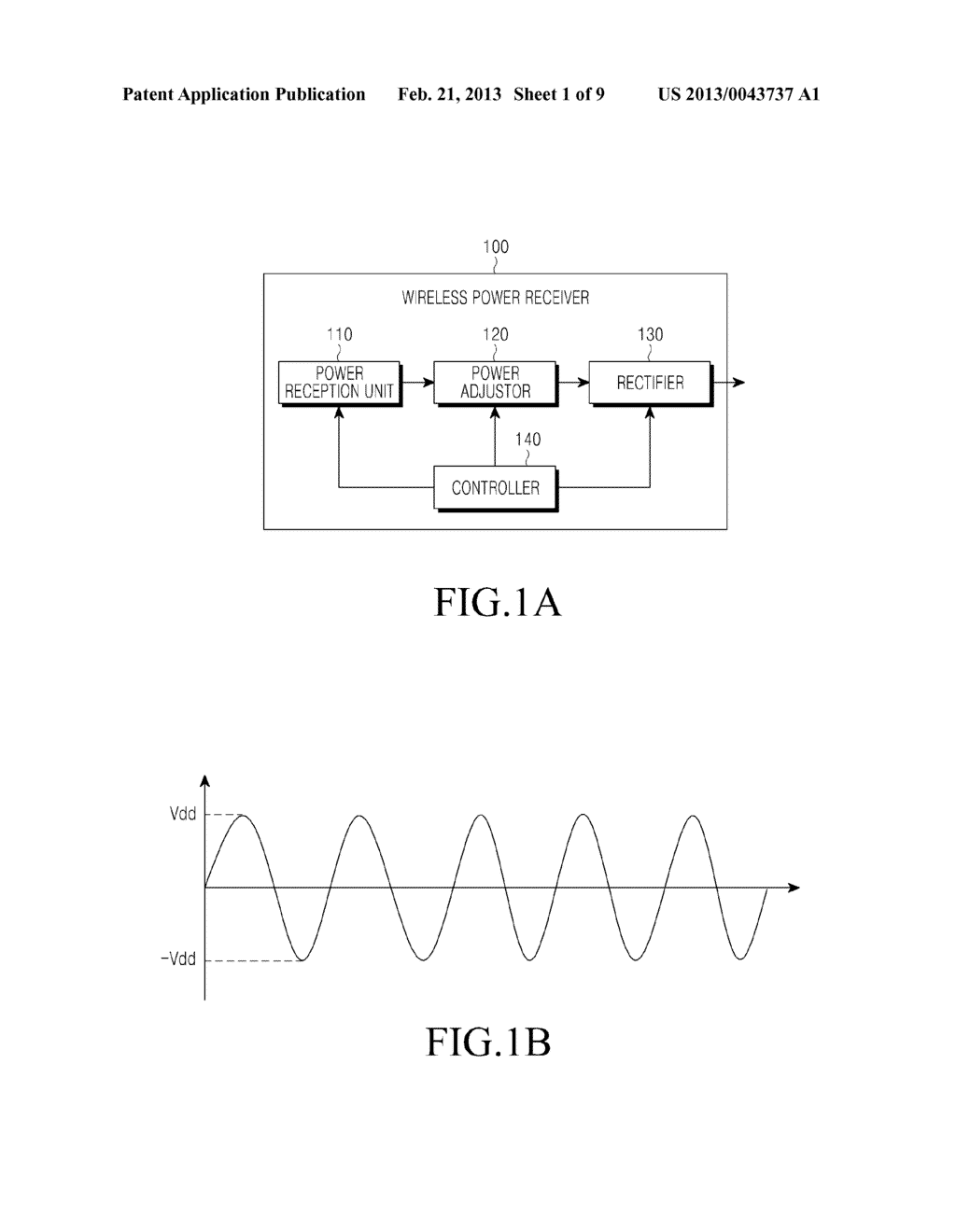WIRELESS POWER RECEIVER FOR CONTROLLING WIRELESS POWER BY USING SWITCH - diagram, schematic, and image 02