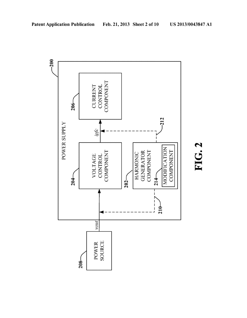 POWER FACTOR CORRECTION CIRCUITRY AND METHODOLOGY TO COMPENSATE FOR     LEADING POWER FACTOR - diagram, schematic, and image 03