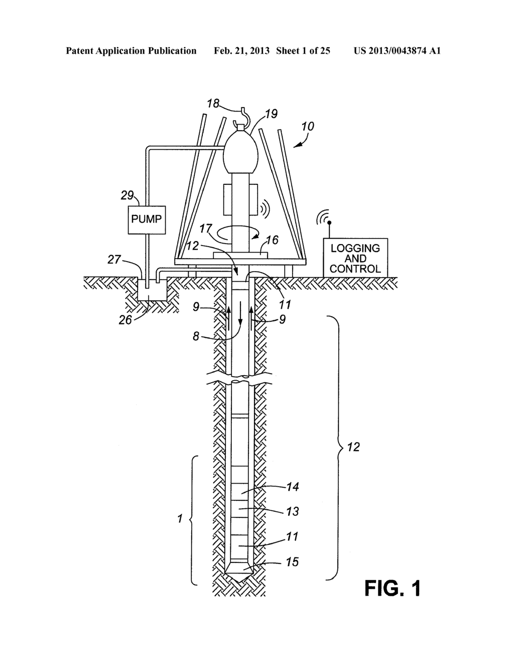 DRILL BIT ASSEMBLY HAVING ELECTRICALLY ISOLATED GAP JOINT FOR MEASUREMENT     OF RESERVOIR PROPERTIES - diagram, schematic, and image 02