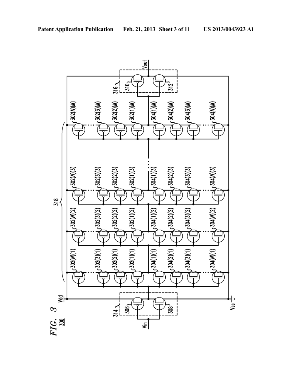 UNIFORM-FOOTPRINT PROGRAMMABLE MULTI-STAGE DELAY CELL - diagram, schematic, and image 04