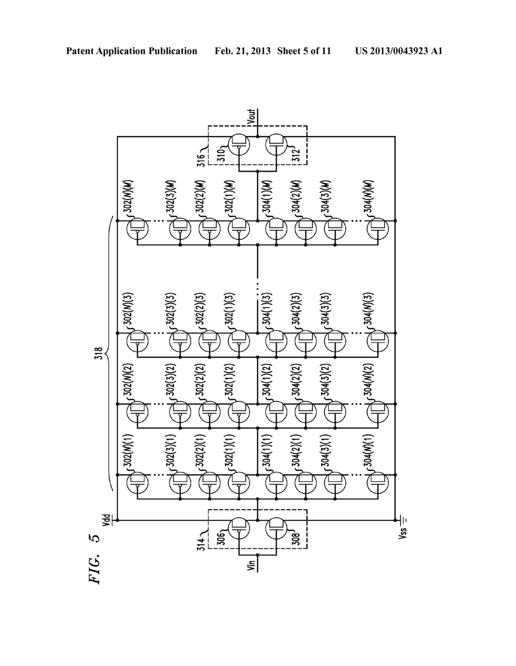 UNIFORM-FOOTPRINT PROGRAMMABLE MULTI-STAGE DELAY CELL - diagram, schematic, and image 06