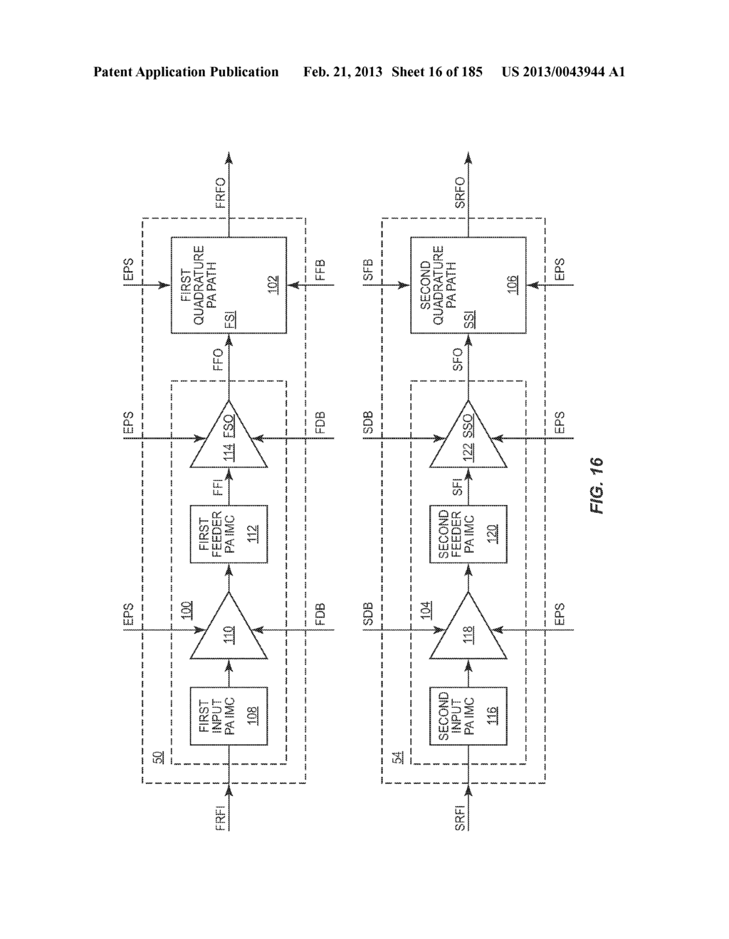 CASCADED CONVERGED POWER AMPLIFIER - diagram, schematic, and image 17