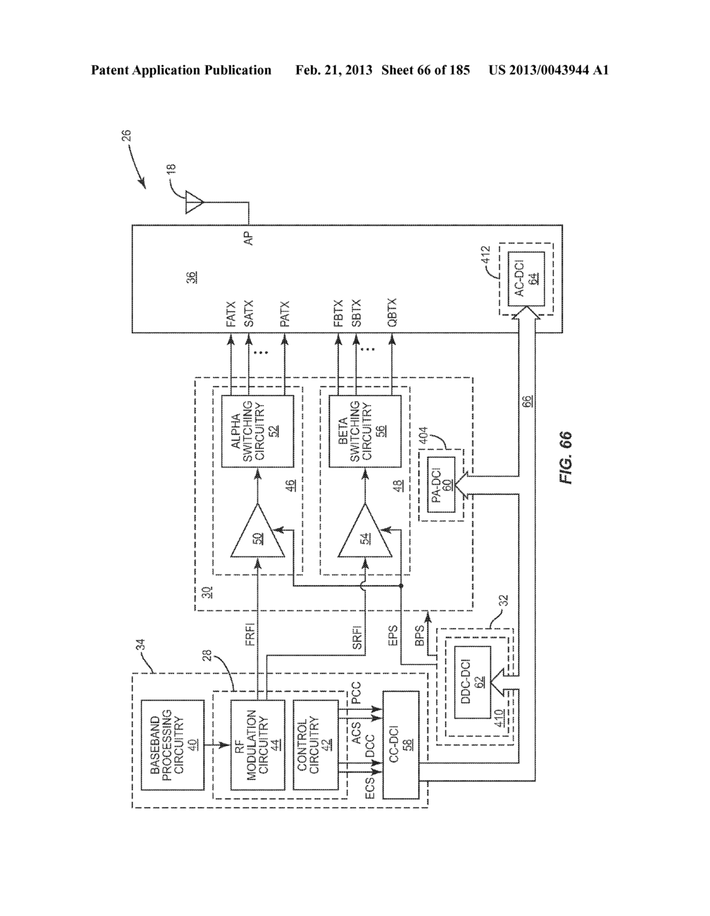 CASCADED CONVERGED POWER AMPLIFIER - diagram, schematic, and image 67