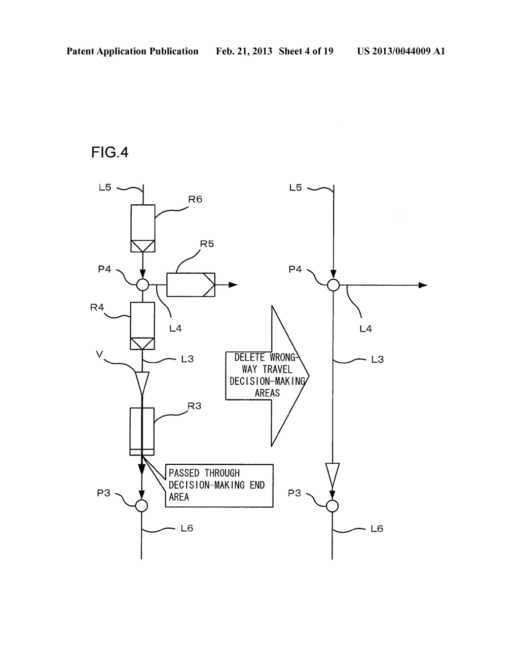 Vehicle Wrong-Way Travel Detection Device - diagram, schematic, and image 05