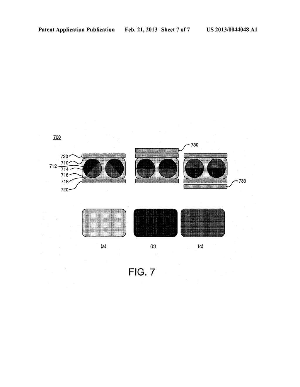 DISPLAY DEVICE AND METHOD USING ELECTROMAGNETOPHORETIC PROPERTY - diagram, schematic, and image 08