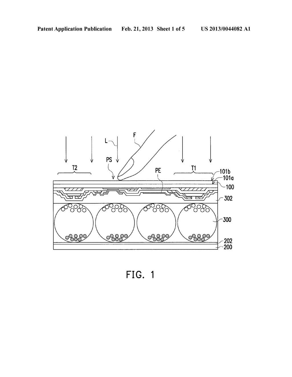 TOUCH-SENSING DISPLAY PANEL AND MANUFACTURING METHOD THEREOF - diagram, schematic, and image 02