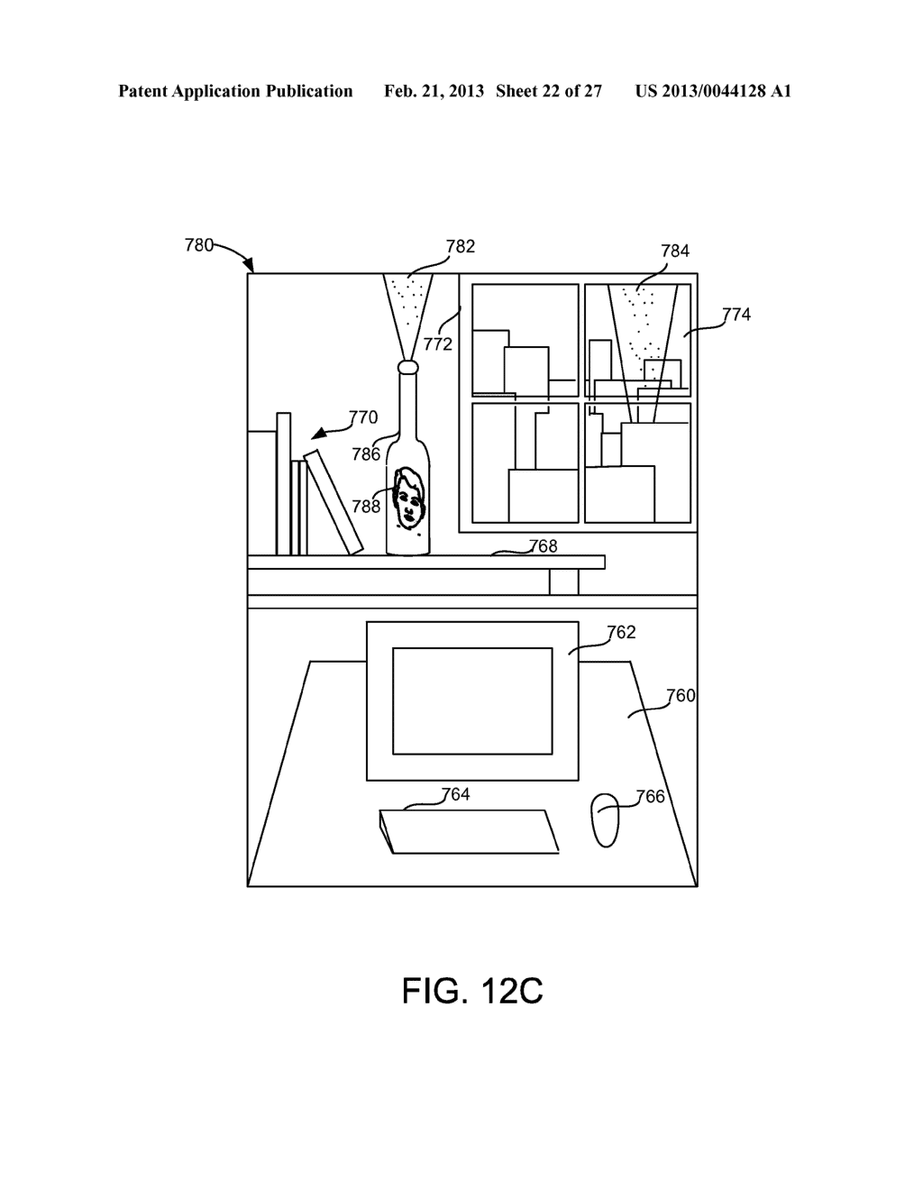 CONTEXT ADAPTIVE USER INTERFACE FOR AUGMENTED REALITY DISPLAY - diagram, schematic, and image 23