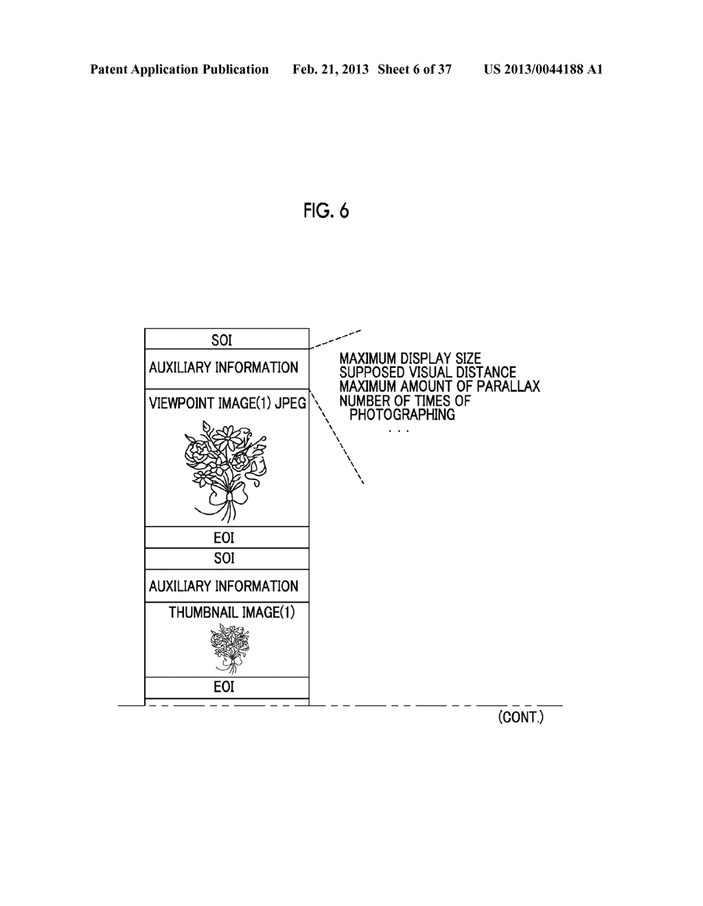 STEREOSCOPIC IMAGE REPRODUCTION DEVICE AND METHOD, STEREOSCOPIC IMAGE     CAPTURING DEVICE, AND STEREOSCOPIC DISPLAY DEVICE - diagram, schematic, and image 07