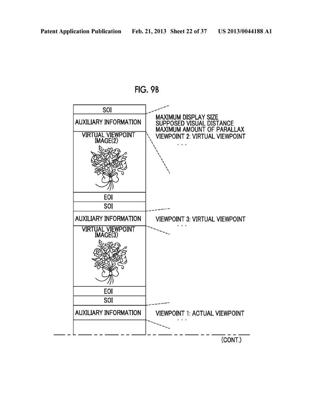 STEREOSCOPIC IMAGE REPRODUCTION DEVICE AND METHOD, STEREOSCOPIC IMAGE     CAPTURING DEVICE, AND STEREOSCOPIC DISPLAY DEVICE - diagram, schematic, and image 23