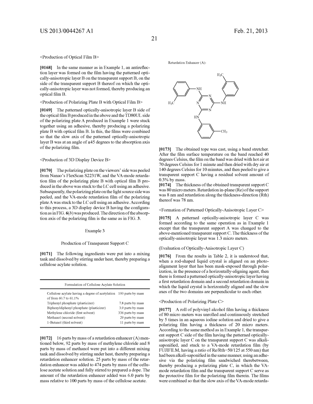 OPTICAL FILM FOR 3D IMAGE DISPLAY, 3D IMAGE DISPLAY DEVICE, AND 3D IMAGE     DISPLAY SYSTEM - diagram, schematic, and image 27