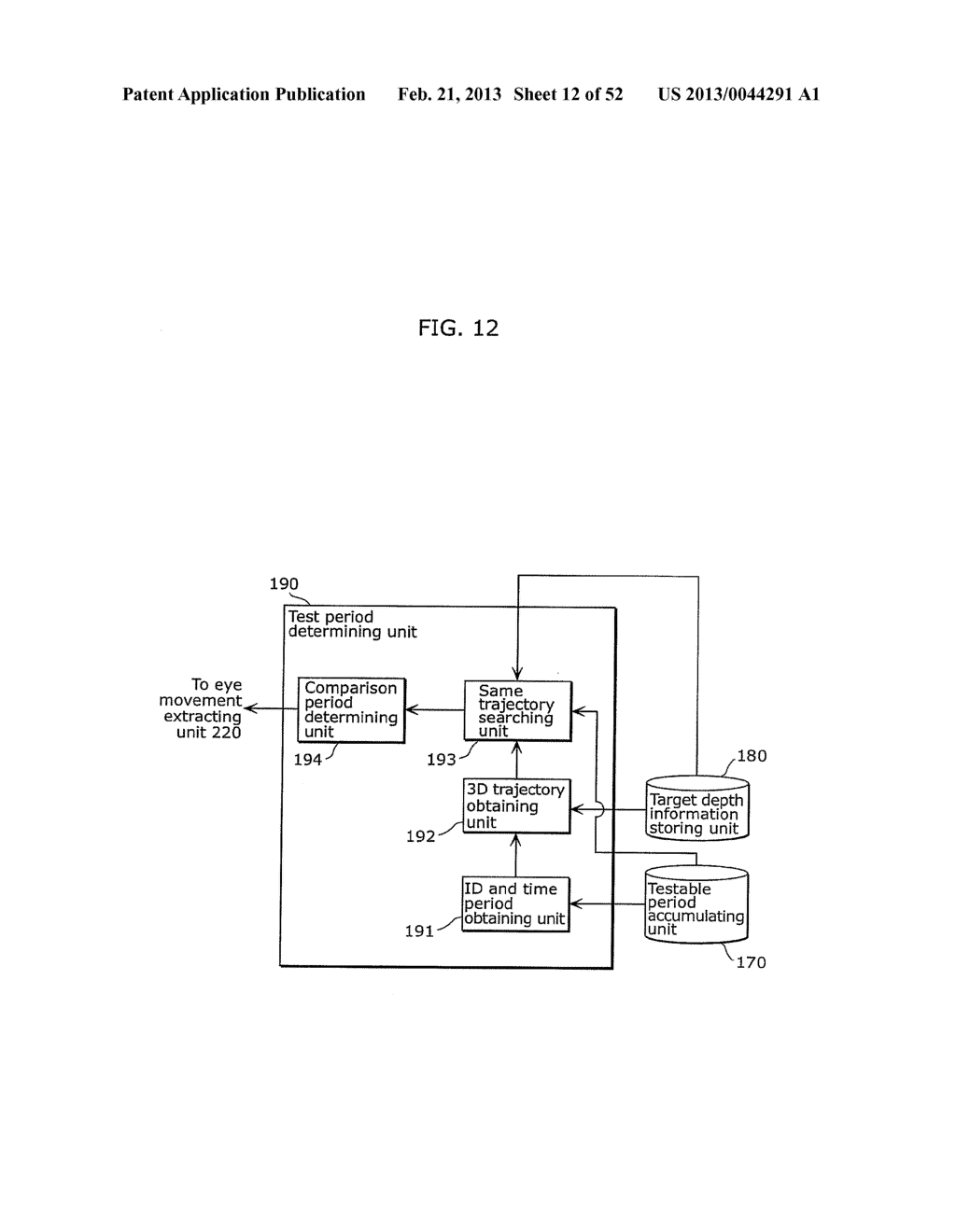 VISUAL FATIGUE LEVEL MEASURING DEVICE, VISUAL FATIGUE LEVEL MEASURING     METHOD, VISUAL FATIGUE LEVEL MEASURING SYSTEM, AND THREE-DIMENSIONAL     GLASSES - diagram, schematic, and image 13