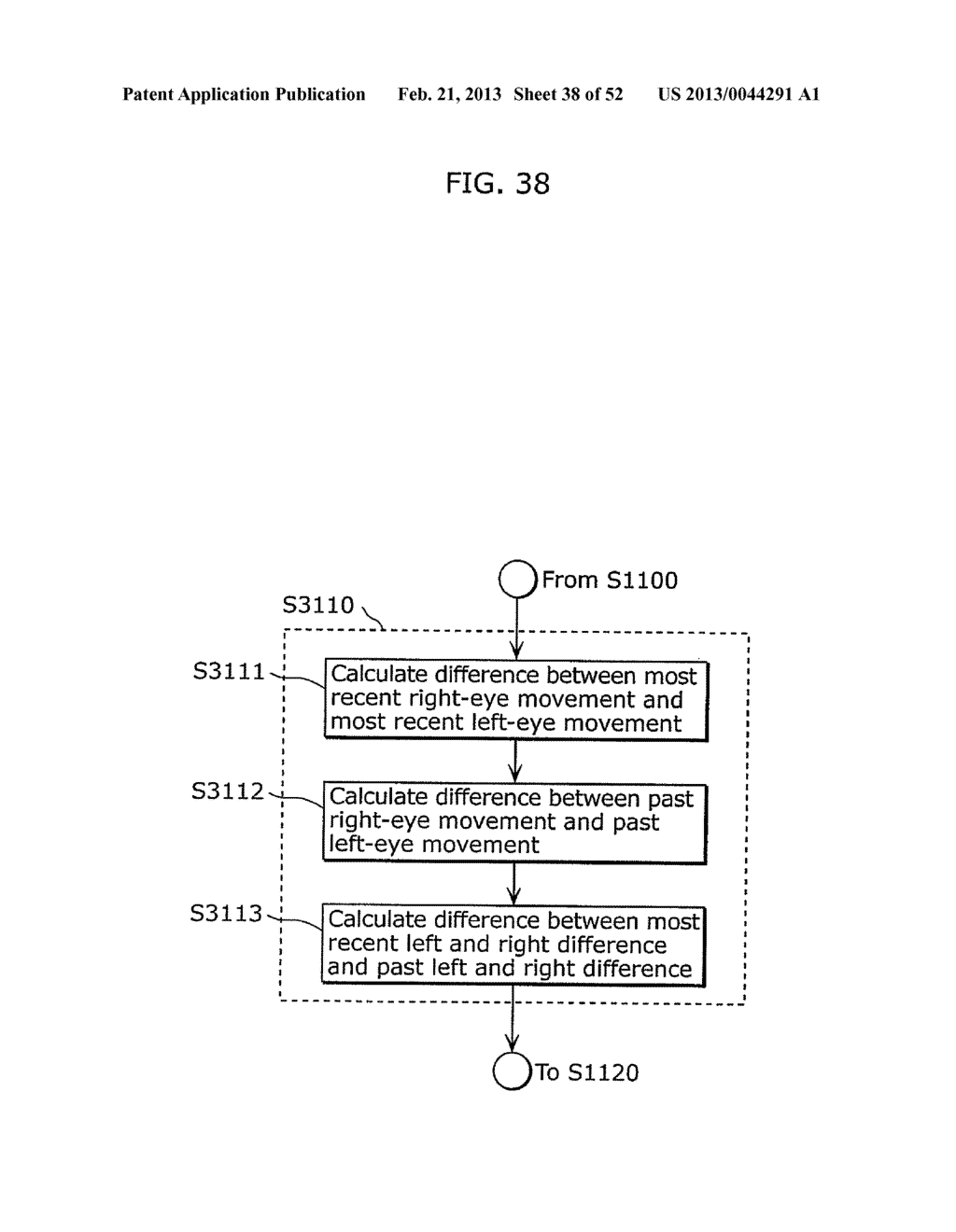 VISUAL FATIGUE LEVEL MEASURING DEVICE, VISUAL FATIGUE LEVEL MEASURING     METHOD, VISUAL FATIGUE LEVEL MEASURING SYSTEM, AND THREE-DIMENSIONAL     GLASSES - diagram, schematic, and image 39