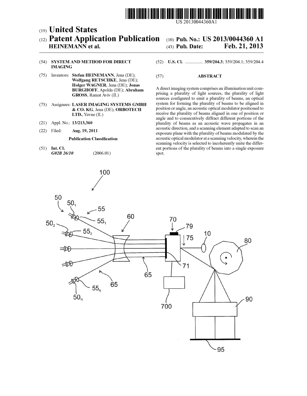 SYSTEM AND METHOD FOR DIRECT IMAGING - diagram, schematic, and image 01