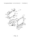 SUPPORTING APPARATUS FOR ELECTRONIC DEVICE diagram and image