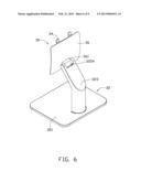 SUPPORTING APPARATUS FOR ELECTRONIC DEVICE diagram and image