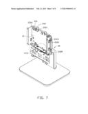 SUPPORTING APPARATUS FOR ELECTRONIC DEVICE diagram and image