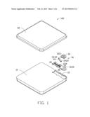 ROTATING MODULE AND ELECTRONIC DEVICE USING SAME diagram and image