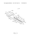 ROTATING MODULE AND ELECTRONIC DEVICE USING SAME diagram and image