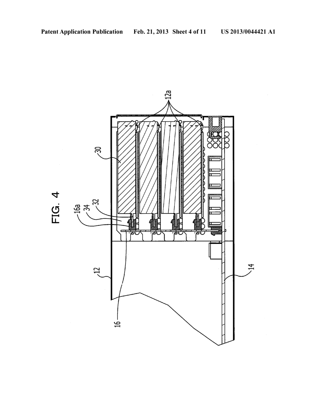 ELECTRONIC APPARATUS, ELECTRONIC APPARATUS SYSTEM, AND PCI CARD MOUNTING     STRUCTURE - diagram, schematic, and image 05