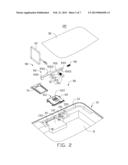 CHIP CARD HOLDING MECHANISM AND PORTABLE ELECTRONIC DEVICE USING THE SAME diagram and image