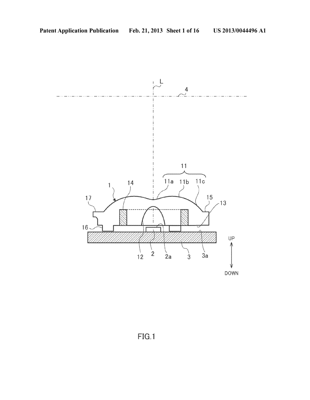 LUMINOUS-FLUX CONTROL MEMBER AND ILLUMINATION APPARATUS USING THE SAME - diagram, schematic, and image 02