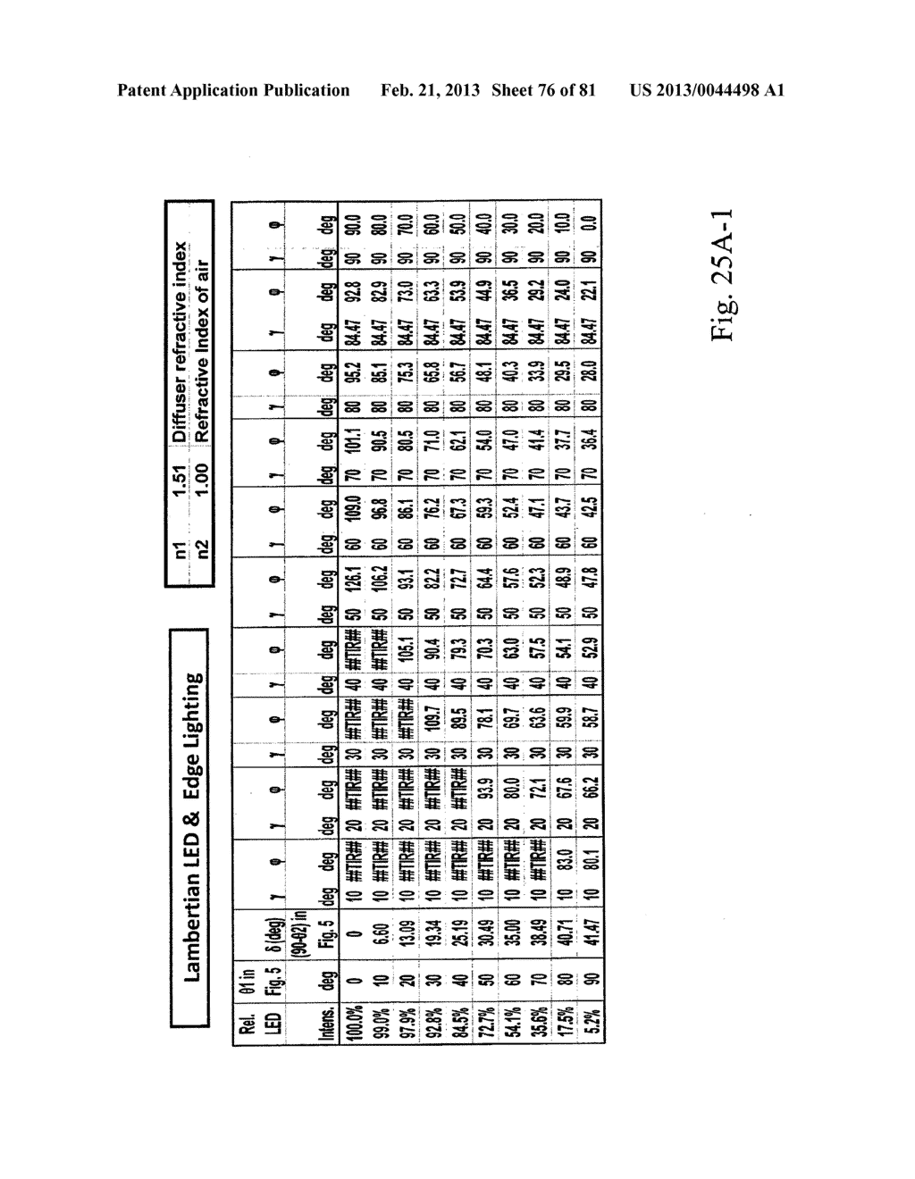 NON-INVASIVE INJECTION OF LIGHT INTO A TRANSPARENT SUBSTRATE, SUCH AS A     WINDOW PANE THROUGH ITS FACE - diagram, schematic, and image 77