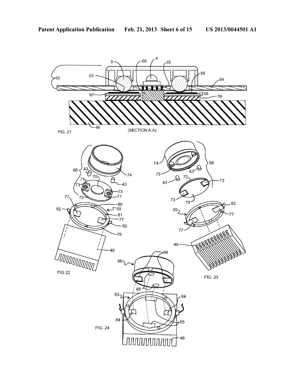 MODULAR LIGHTING SYSTEM AND METHOD EMPLOYING LOOSELY CONSTRAINED MAGNETIC     STRUCTURES - diagram, schematic, and image 07