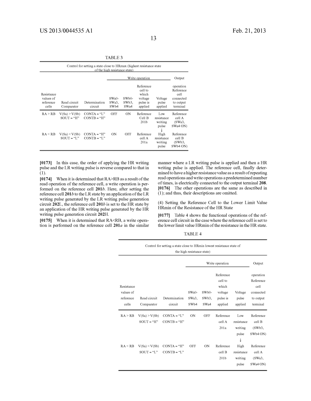 REFERENCE CELL CIRCUIT AND VARIABLE RESISTANCE NONVOLATILE MEMORY DEVICE     INCLUDING THE SAME - diagram, schematic, and image 32