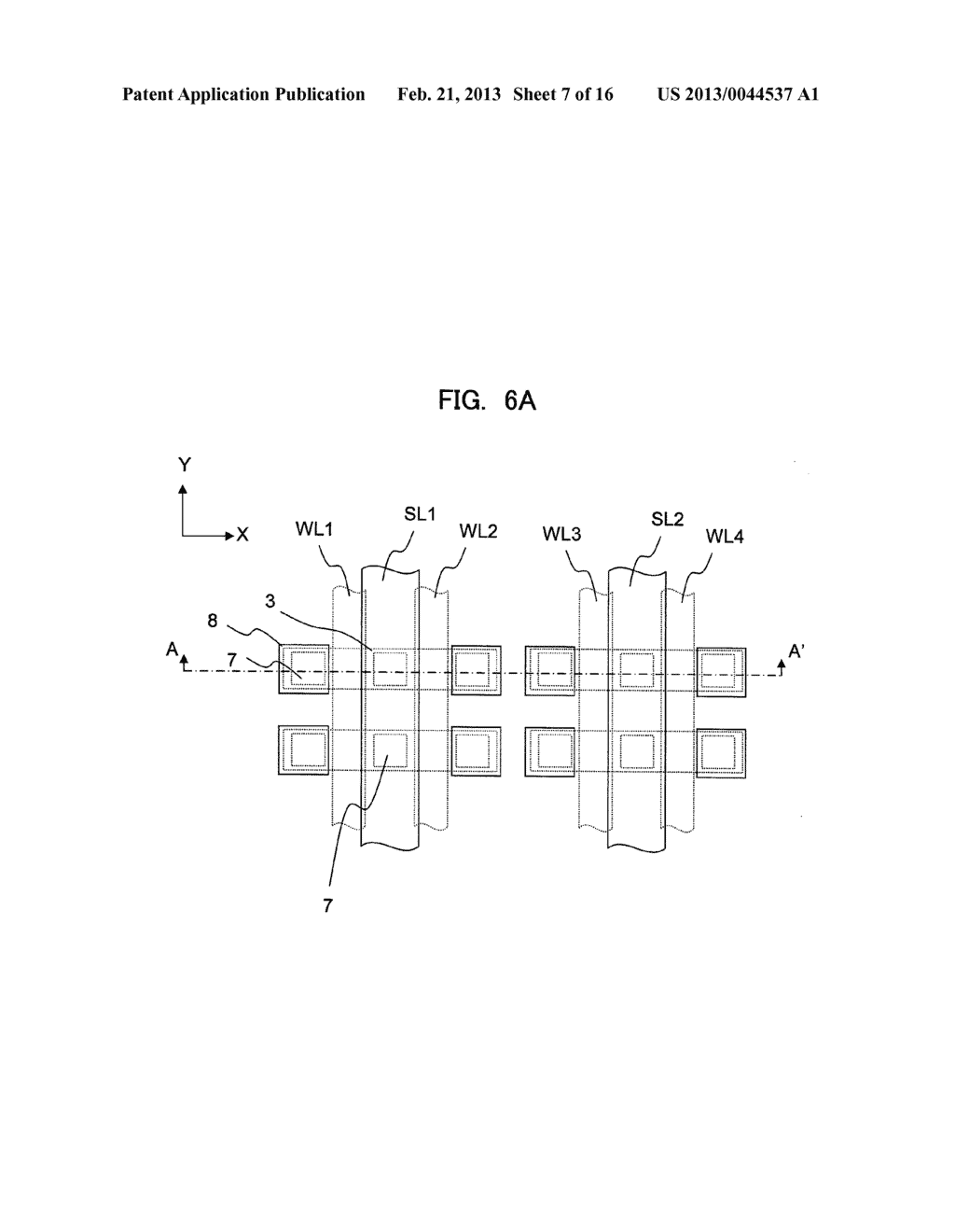 MAGNETIC MEMORY, METHOD OF MANUFACTURING THE SAME, AND METHOD OF DRIVING     THE SAME - diagram, schematic, and image 08