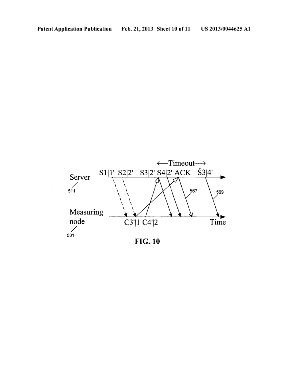 METHOD FOR NON-COOPERATIVE MEASUREMENT OF NETWORK DATA-PATH QUALITY - diagram, schematic, and image 11