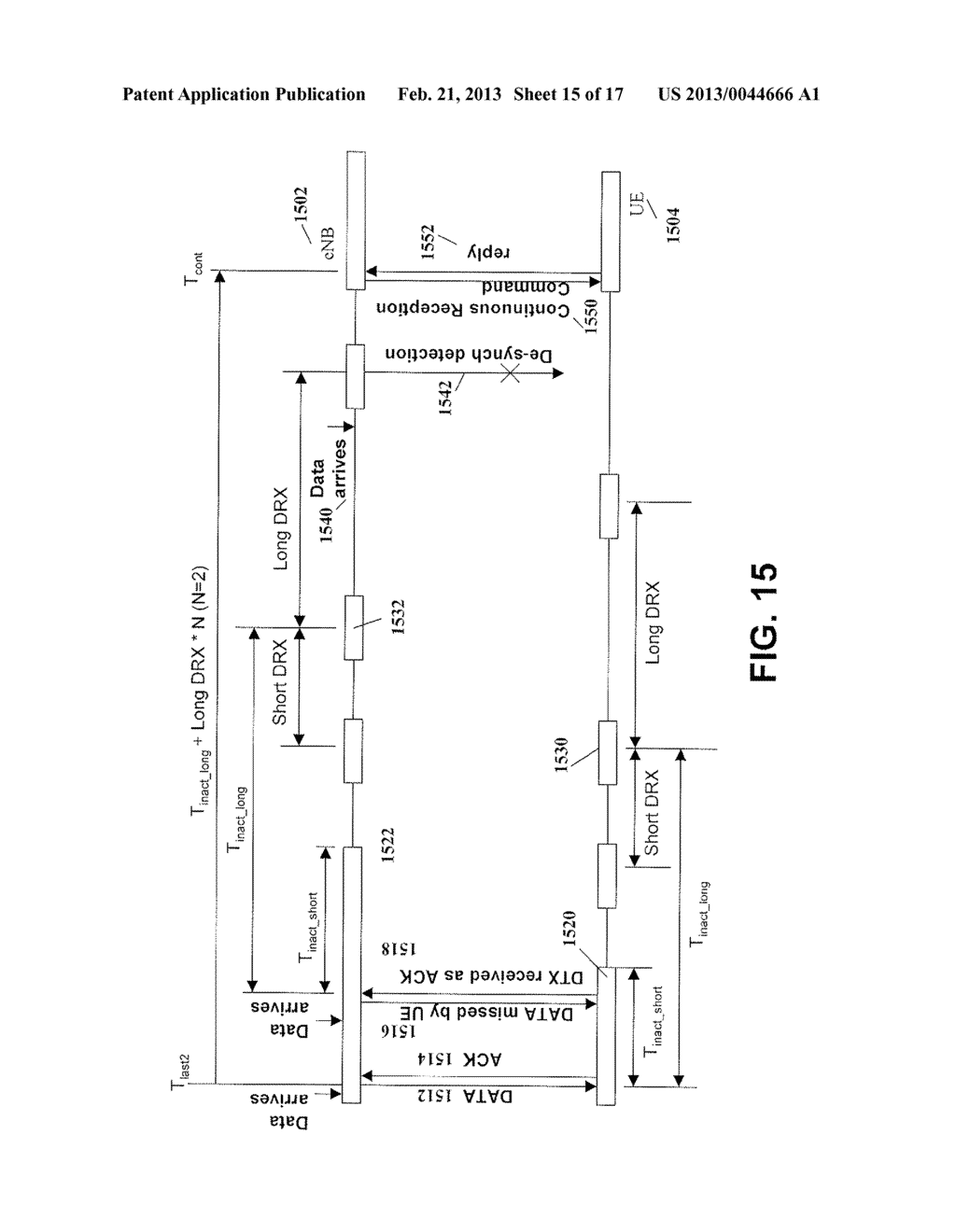 Method and System for Discontinuous Reception De-Synchronization Detection - diagram, schematic, and image 16