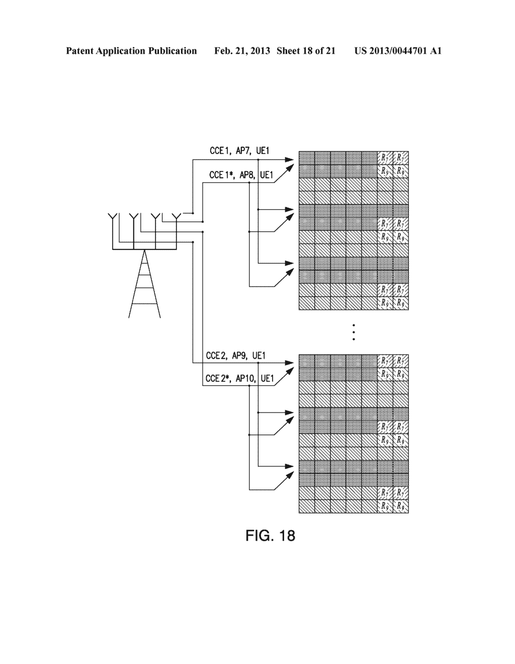 FLEXIBLE TRANSMISSION OF MESSAGES IN A WIRELESS COMMUNICATION SYSTEM WITH     MULTIPLE TRANSMIT ANTENNAS - diagram, schematic, and image 19