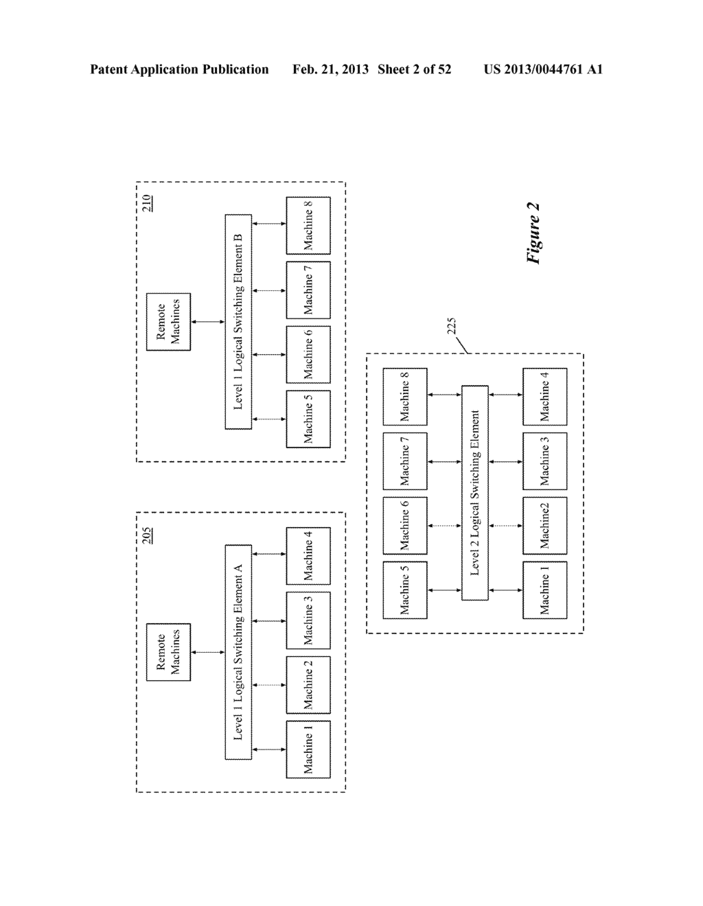 HIERARCHICAL CONTROLLER CLUSTERS FOR INTERCONNECTING TWO OR MORE LOGICAL     DATAPATH SETS - diagram, schematic, and image 03