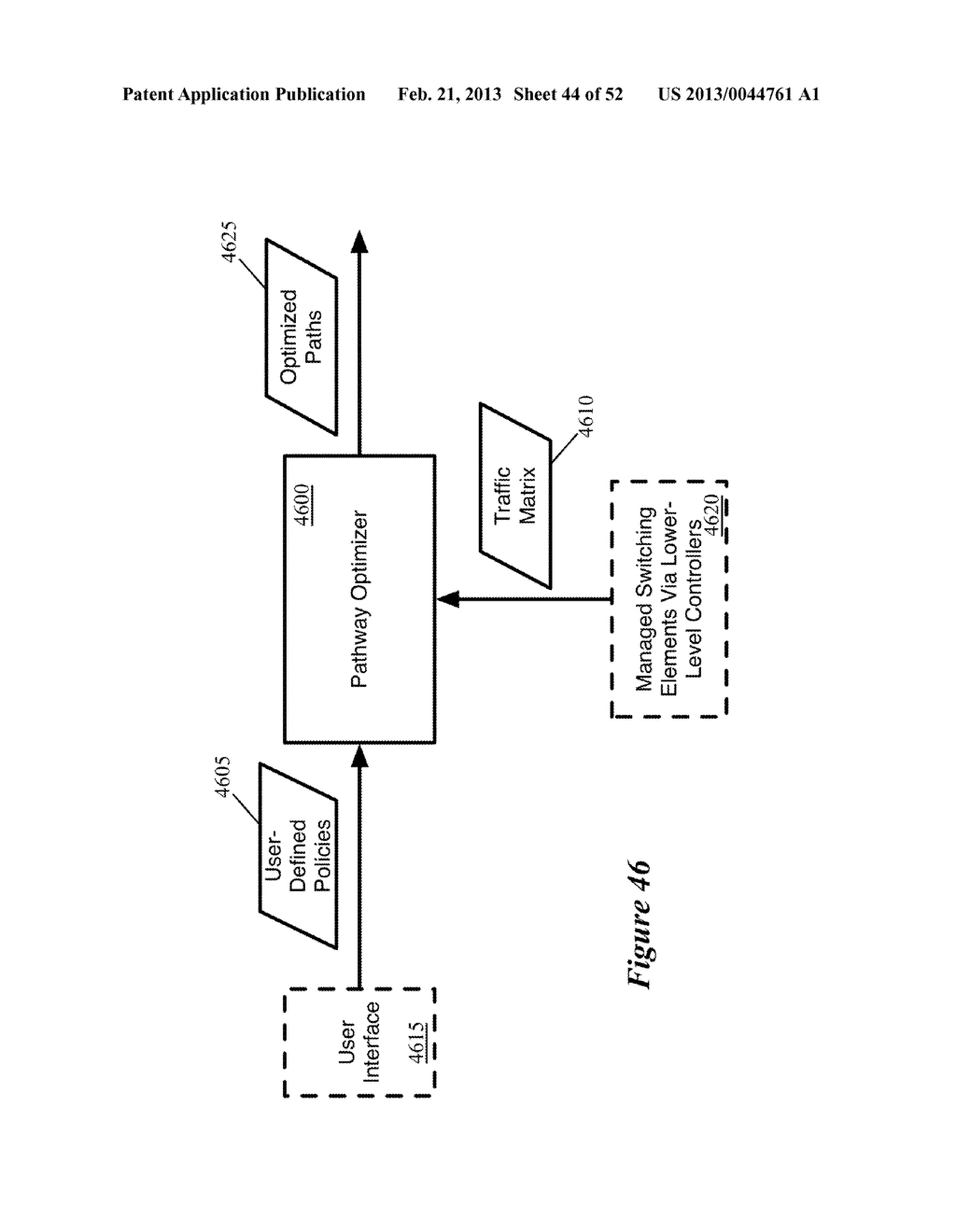 HIERARCHICAL CONTROLLER CLUSTERS FOR INTERCONNECTING TWO OR MORE LOGICAL     DATAPATH SETS - diagram, schematic, and image 45