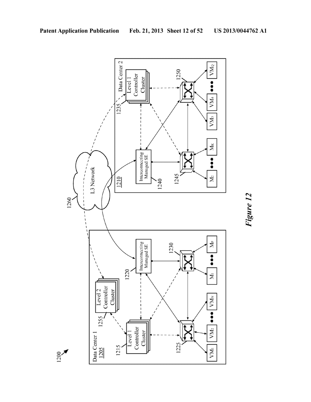 Packet processing in managed interconnection switching elements - diagram, schematic, and image 13