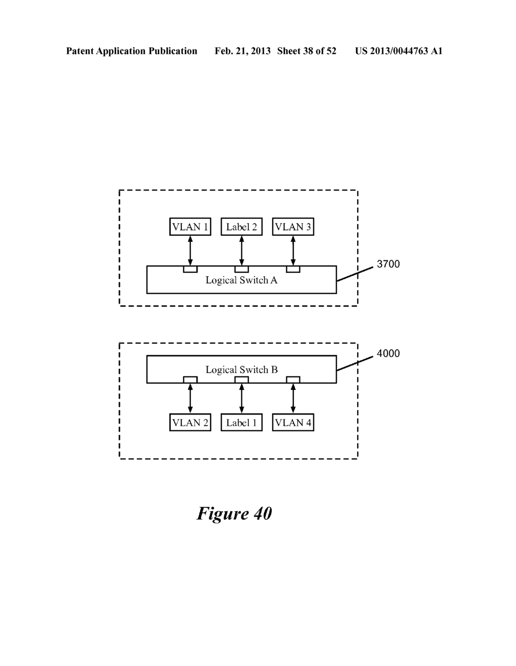 PACKET PROCESSING IN FEDERATED NETWORK - diagram, schematic, and image 39