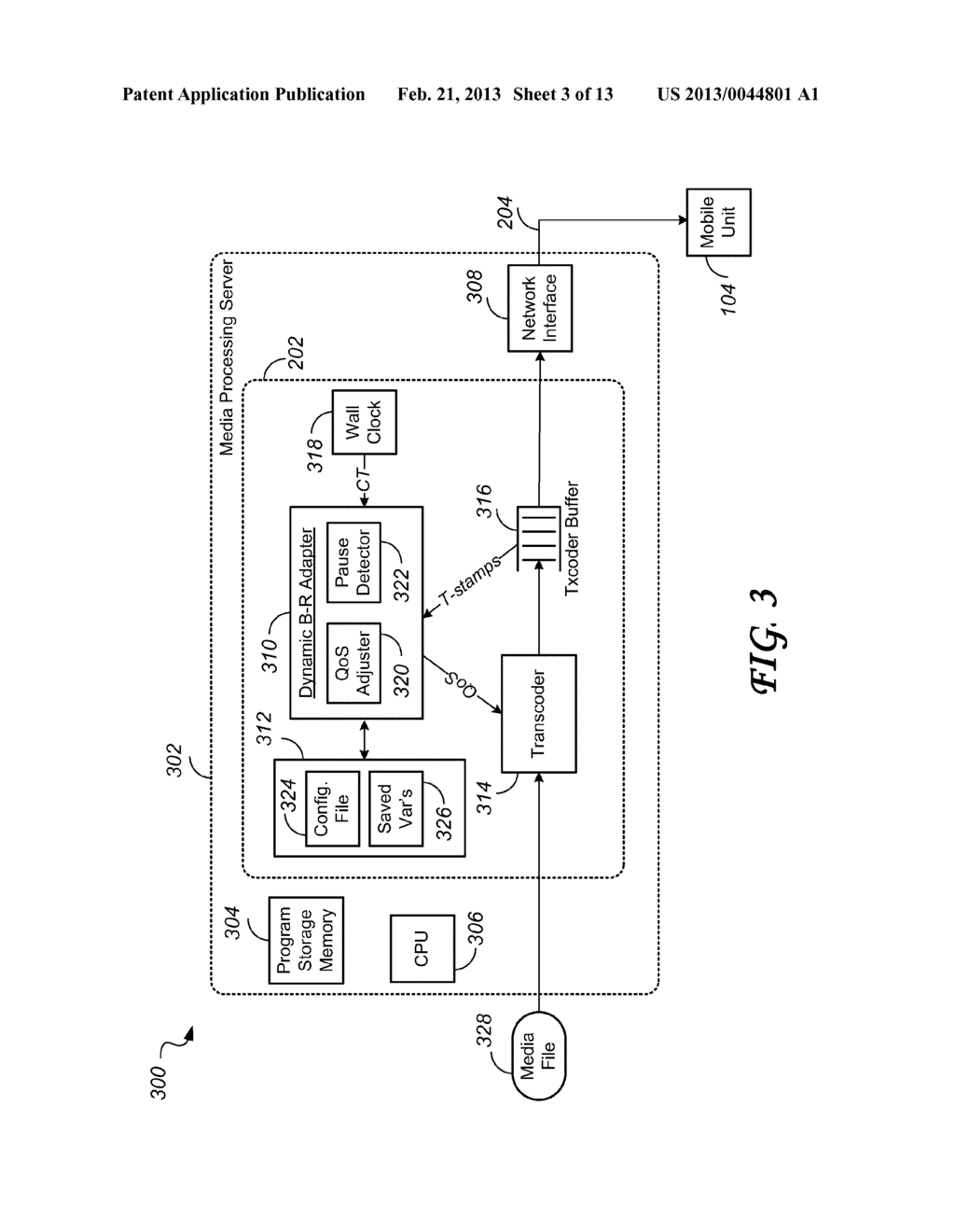 DYNAMIC BIT RATE ADAPTATION OVER BANDWIDTH VARYING CONNECTION - diagram, schematic, and image 04