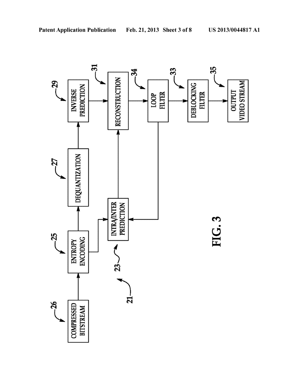 SYSTEM AND METHOD FOR VIDEO ENCODING USING CONSTRUCTED REFERENCE FRAME - diagram, schematic, and image 04