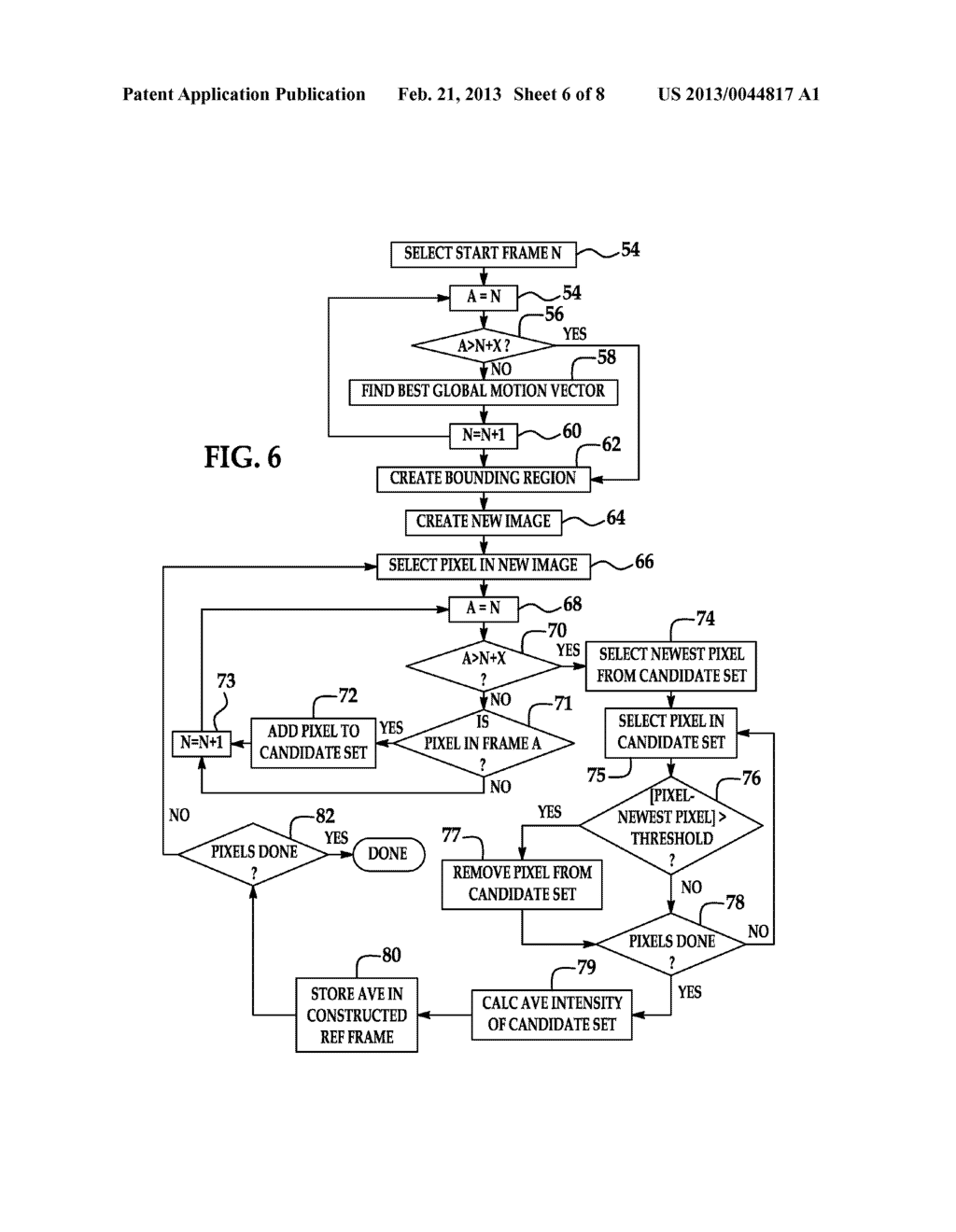 SYSTEM AND METHOD FOR VIDEO ENCODING USING CONSTRUCTED REFERENCE FRAME - diagram, schematic, and image 07