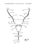 Apparel with built-in headphone extension wire device diagram and image