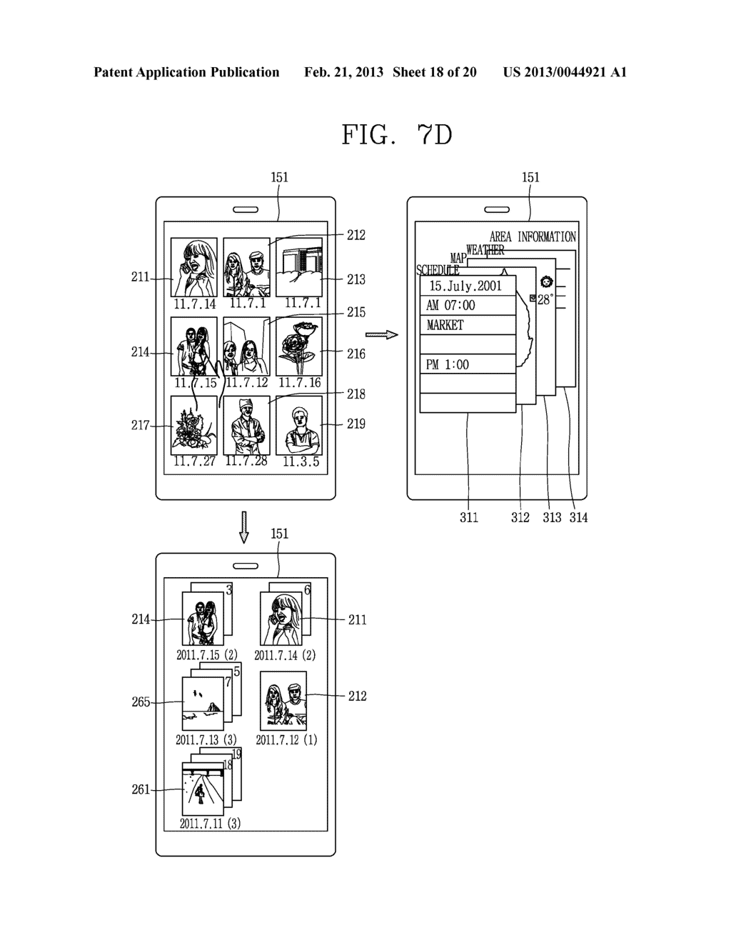 MOBILE TERMINAL AND CONTROL METHOD THEREOF - diagram, schematic, and image 19