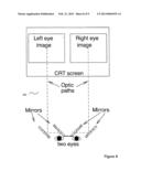 Method and system for modifying binocular images diagram and image