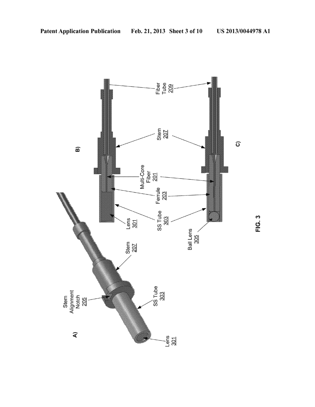 Method And System For A Multi-Core Fiber Connector - diagram, schematic, and image 04